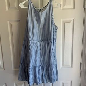 Blue tiger dress